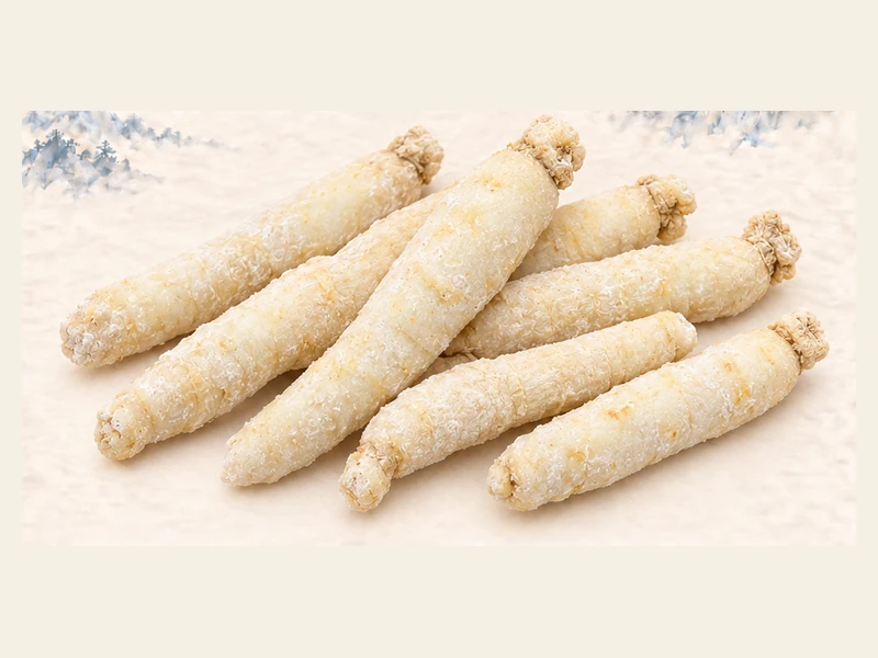 Sugar-Processed White Ginseng — product image from the Fuchuntang brochure
